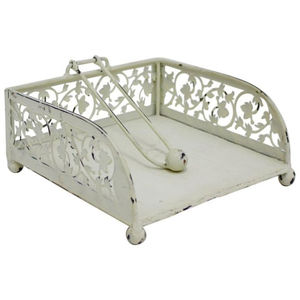 Porte-serviettes en bois de qualité exclusive avec bras lesté, distributeur de serviettes carré pour table, décoration de table à manger et de la maison - Product Image 4