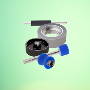 Custom <b>Polyurethane</b> Rollers for Industrial Applications Durable PU <b>Rubber</b> Coated Rollers OEM ODM Manufacturer Supply - Product Image 1