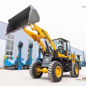 1,5 tonne 2 tonnes 3 tonnes Mini chargeuse à roues avant avec grappin à bûches HW-30 chargeur à godet - Product Image 2