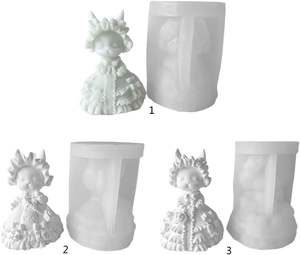 3D Sophie lapin plâtre moules bricolage gypse <span class=keywords><strong>peinture</strong></span> à la main bougie parfumée savon résine moule bougie faisant moule décor à la maison artisanat - Product Image 2