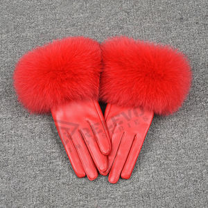 Gants en cuir Fer, vente en gros, résistants au feu, gants de pilote, gants tactiques, manchette longue, doigts complets, antidérapants, gants de course en cuir - Product Image 4