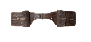 Sacs de selle de saut équestre en cuir véritable de haute qualité usinés à la main vêtements d'équitation occidentale pour chevaux - Product Image 4