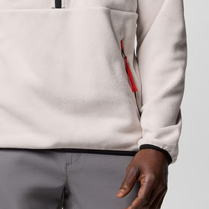 Casual Design <b>Men</b> Pullover <b>Sweatshirt</b> With High Quality Material And Full Sleeves With <b>Zip</b> Pockets On sides And With Custom Logo - Product Image 4