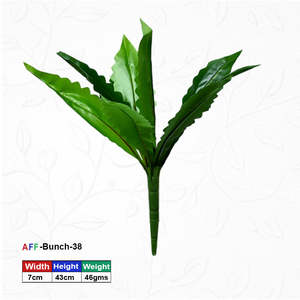 Plante artificielle de croton vert AFF Bunch -38 - Product Image 1