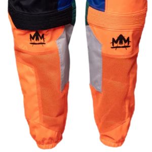 Pantalons de moto pour hommes, protection renforcée, panneaux en maille, taille ajustable, pantalon de course durable pour motards - Product Image 5