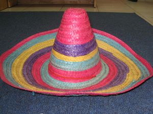 Chapeau de paille sombrero mexicain pour hommes et femmes / Sombrero mexicain surdimensionné, chapeau de paille à large bord - Product Image 3