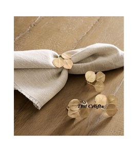 Advantageous Design Metal And <b>Resin</b> Tissue And Napkin <b>Ring</b> Set Of Six Customized Size And Shape Tableware Napkin <b>Rings</b> - Product Image 6