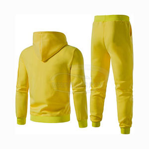 Ensemble 2 pièces de haute qualité sweat-shirt décontracté pour hommes sweat à capuche pour les sports d'hiver entraînement course et vêtements de jogging - Product Image 5