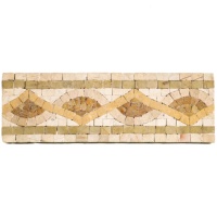 Artis Raw MF011 Mosaïque carrée - Mosaïques pour murs intérieurs, design parquet pour villa, style méditerranéen moderne, garantie à vie
