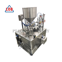 Machine de remplissage et de scellage de tubes à ultrasons SUS304 avec contrôle PLC pour sauces, mayonnaises et crèmes cosmétiques