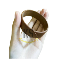 Anneau d'usure phénolique renforcé de tissu Anneau de guidage de secours pour l'étanchéité de piston de tige de cylindre Utilisation résistante à l'huile anti-usure à haute résistance