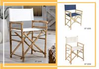 Chaise en bambou écologique pour usage extérieur, plage ou jardin, design traditionnel pour hôtels HAPRO GT 684