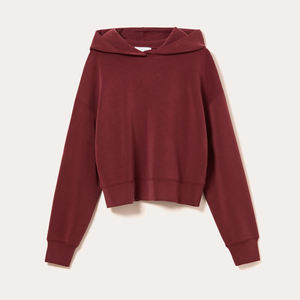 Sudadera con capucha de Invierno para mujer Soft Cozy 100% Cotton Front Logo ODM OEM Proveedor para la moda diaria - Product Image 6