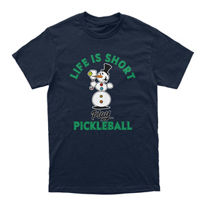T-shirts de pickleball unisexes décontractés de qualité supérieure, respirants, avec logo personnalisé, séchage rapide, été, impression personnalisée OEM - Product Image 3