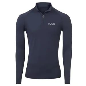 New Stylish Design Durable Equestrian Clothing Men Base Layer Indian Manufacturers High Quality Sweat Wicking Riding Shirts