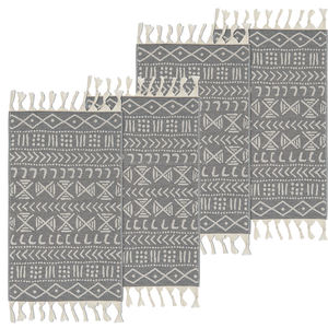 Lot de 4 petites serviettes de cuisine en éponge turque, Peshkir, Pestemal Farmhouse essuie-mains décoratifs New Style Quick dry Rustic - Product Image 4