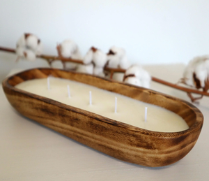 Rectangle Bois Bougie Pâte Bol En Gros Prix Raisonnable Bols En Bois Écologique Bougie Pâte Bol Meilleur Prix - Product Image 6