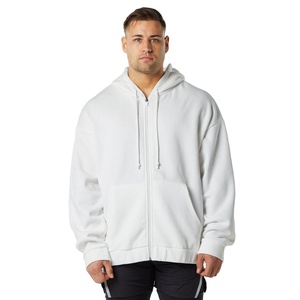 Sudadera con capucha de alta calidad para hombre, estilo streetwear, con cremallera completa, de tejido de algodón suave, corte holgado. - Product Image 1