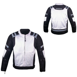 Veste Cordura de course de moto pour hommes à prix raisonnable vente en gros nouveauté veste textile moto coupe-vent - Product Image 4