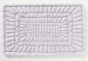 Prix usine direct 100% coton tapis de bain fait à la machine forme ovale salle de bain sol tapis couleur blanche dernière offre - Product Image 6