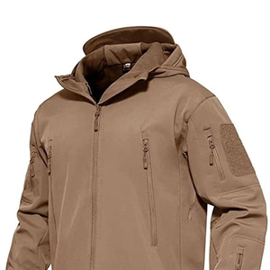Veste tactique imperméable pour homme, veste softshell coupe-vent pour la randonnée en plein air, veste polaire à capuche, veste thermique pour la pêche - Product Image 6