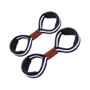 Sangles d'exercice de fitness rembourrées en néoprène réglables Sangles d'exercice de fitness personnalisées Figure 8 conception accessoire d'équipement de levage de terre d'haltérophilie - Product Image 1