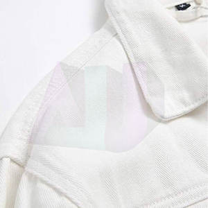 Veste en jean décontractée d'hiver pour homme, élégante, respirante, coupe-vent, 100% coton, design durable, construction confortable, facile à porter - Product Image 4