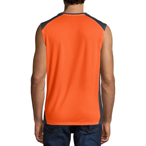 Camiseta sin Mangas para Hombre de Primera Calidad, Logotipo Personalizado, Color, Transpirable, Informal, Antiarrugas, Cómoda, Diseño de Talla Grande - Product Image 2