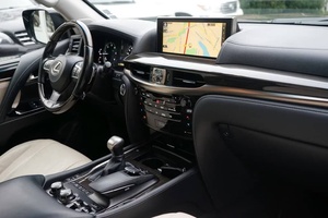 Lexus GX SUV noir d'occasion, véhicule utilitaire sport de luxe à essence pour le transport professionnel - Product Image 6