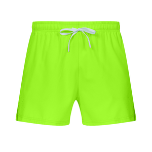 Shorts de sport décontractés pour hommes, séchage rapide, respirant, taille élastique unie, pour la salle de sport, la remise en forme, la musculation - Product Image 1