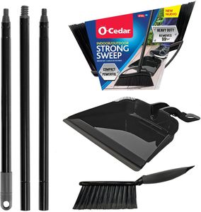 Ensemble balai et pelle O-Cedar Strong Sweep avec brosse de précision - Product Image 6
