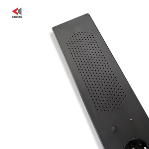 Enchufes Eléctricos Empotrados de Sobremesa, Tomas de Corriente EU, Regleta de Enchufes, Cargador Inalámbrico, Altavoz, Cable de Extensión con Carga Rápida USB para Teléfono - Product Image 4