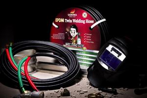 Manguera de Soldadura Doble de EPDM de Alta Tenacidad SAMHWA, Duradera, para Uso en Exteriores, Garantiza un Mejor Rendimiento para Necesidades Domésticas, Rápida - Product Image 3