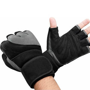 Nueva llegada superventas de cuero de levantamiento de pesas guantes de gimnasio de alta calidad personalizable precio competitivo - Product Image 2