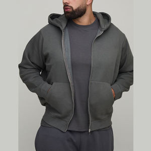 Sudaderas con Capucha Extra Grandes para Hombre, 100% Algodón, Bordado 3D Grueso, Ecológicas, para Otoño, con Logotipo Personalizado - Product Image 1