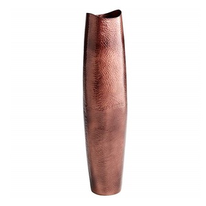 Hotel Home Restaurant <b>Table</b> <b>Top</b> Decoration <b>Flower</b> Vases Handcrafted Decorative Vase <b>Top</b> Grade Quality Metal <b>Flower</b> Vases - Product Image 5