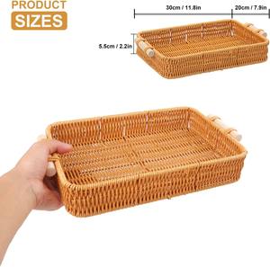 Stackable wicker boxes Handmade <b>Storage</b> <b>Box</b> Eco-Friendly Natural Home and Home Decor Wholesale from Vietnam - Product Image 3