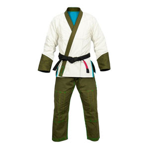 Ropa de artes marciales Uniforme de alta calidad Logotipo personalizado Servicio OEM Uniforme de diseño de tendencia cómodo transpirable profesional - Product Image 5