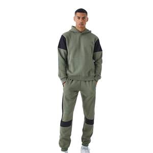 Ensemble Deux Pièces pour Entraînement de Printemps Jogging Sports Gym Vestes Respirantes Survêtement Coupe-Vent Ensemble de Survêtement pour Hommes - Product Image 1