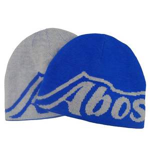 Bonnet tricoté Y2K en gros US/Europe Bonnets d'hiver à la mode avec lettre Jacquard Design motif à pois unisexe - Product Image 4