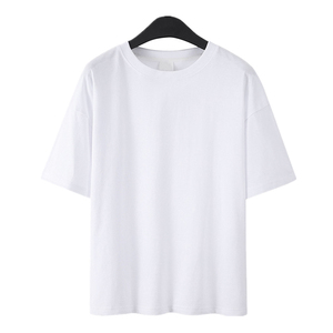 เสื้อยืดโอเวอร์ไซส์ 210gsm ผ้าฝ้าย 100% คุณภาพดี ปรับแต่งได้ ระบายอากาศ แห้งเร็ว เป็นมิตรกับสิ่งแวดล้อม เสื้อเปล่าสำหรับผู้ชาย สไตล์ลำลอง - Product Image 1