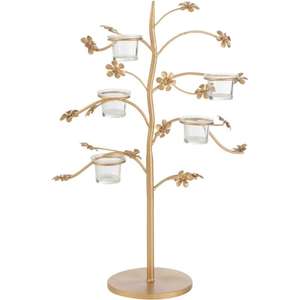 Nuevo candelabro de diseño antiguo dorado de una sola pieza con calidad y material extra al mejor precio - Product Image 1