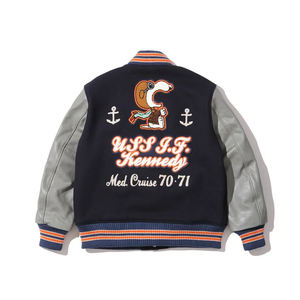 Chaqueta de béisbol ligera personalizada con chaqueta informal de grafiti de colores sólidos para hombre chaqueta de béisbol de invierno superventas para hombre - Product Image 2