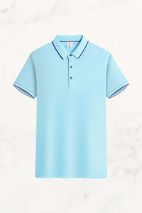 Camiseta Casual de Manga Corta para Hombre, 100% Algodón, Súper Suave, Tejido de Punto, Personalizable, Teñido Liso, Anti-Pilling, 180g - Product Image 2