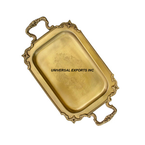 Nouveauté : Plateau à chocolat en métal de qualité supérieure, fait main, classique et élégant. - Product Image 2