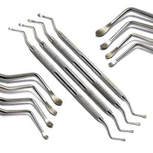 Kit de 19 instruments chirurgicaux orthopédiques et dentaires réutilisables pour la chirurgie implantaire orale, avec plateau de stérilisation de qualité médicale, pour usage canin - Product Image 4