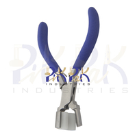 Pince de formage/pliage avec mâchoires en nylon de 140 mm, poignées en mousse mate à ressort, pour boîtes à jonction, fabrication de bijoux, artisanat DIY, sertissage, pêche