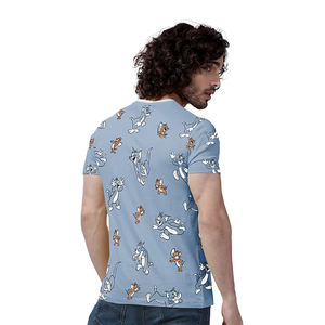 เสื้อยืดพิมพ์3D ระเหิดล่าสุด2025เสื้อยืดผู้ชายสไตล์แฟชั่นสีซับลิเมชันใหม่ล่าสุด - Product Image 2