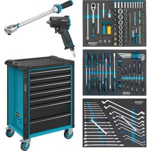 Hazet Assistant <b>Tool</b> Trolley with 7 Drawers and 137pcs Assorted <b>Tool</b> <b>Sets</b> - Product Image 1