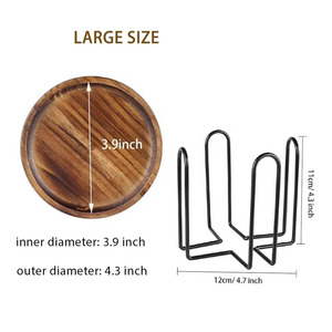 Attractive Sublimation Coaster <b>Blank</b> With Cork Back Wholesale Custom Printed Square Cork Coasters <b>for</b> Drinks <b>Blank</b> <b>Wood</b> Coasters - Product Image 3